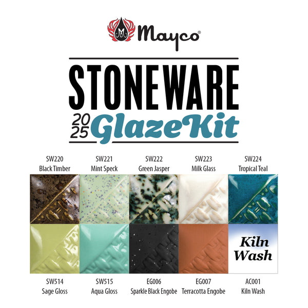 Mayco Stoneware 2025 Glaze Kit