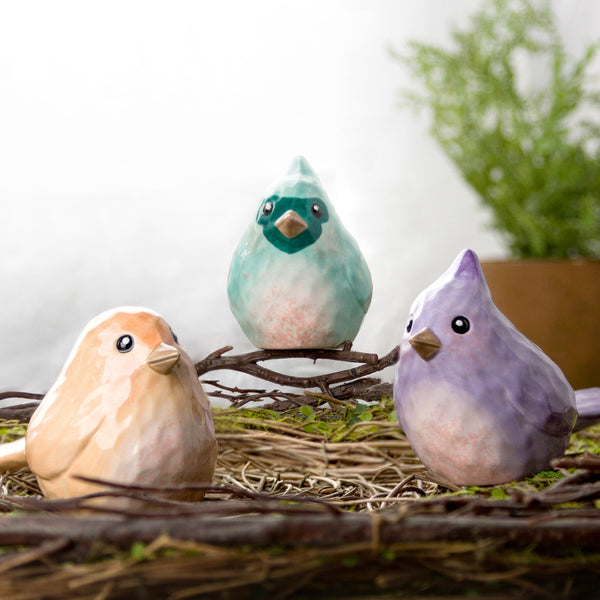 Earthenware - Crested Whittle Bird