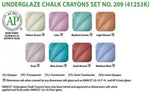 Underglaze Chalk Crayons