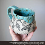 Gray Speckled Pottery Clay