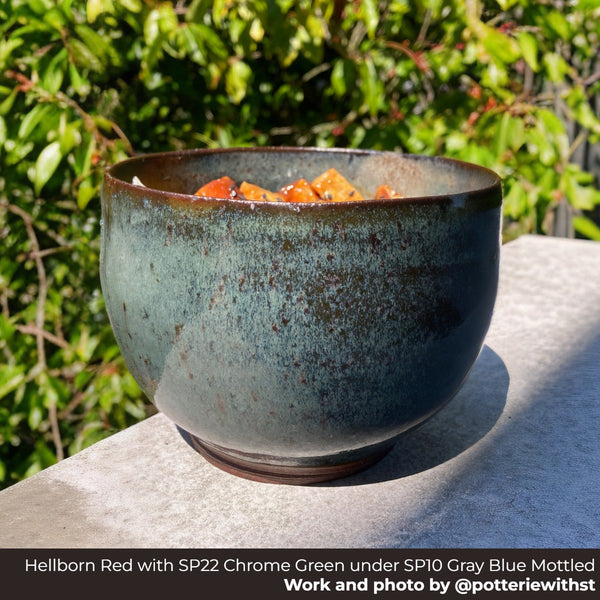 SP666 Hellborn Red Speckled Stoneware