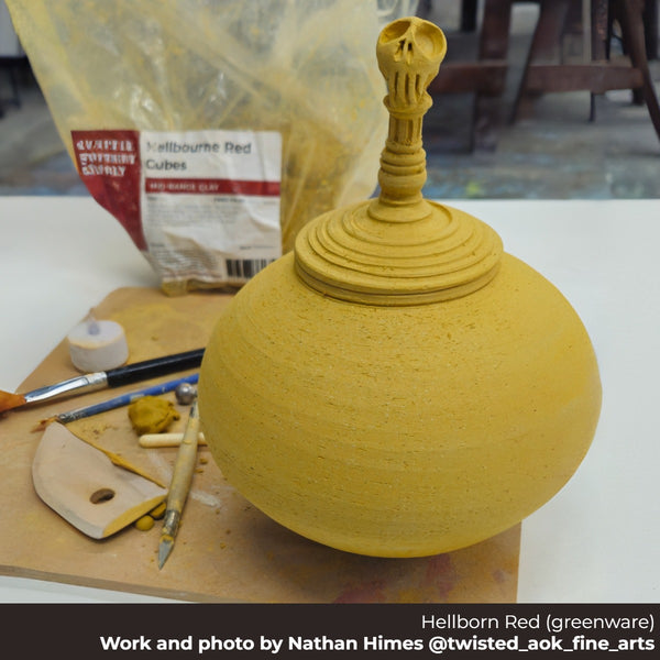 SP666 Hellborn Red Speckled Stoneware