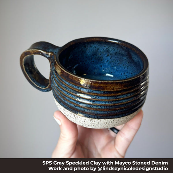 Gray Speckled Pottery Clay