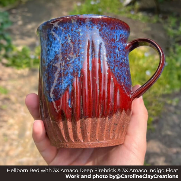 SP666 Hellborn Red Speckled Stoneware