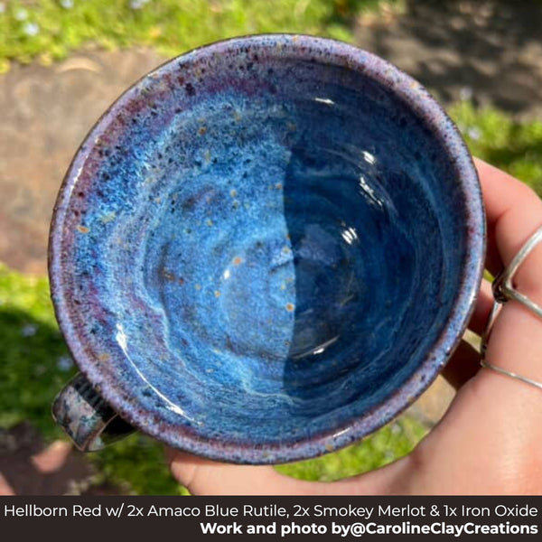 SP666 Hellborn Red Speckled Stoneware