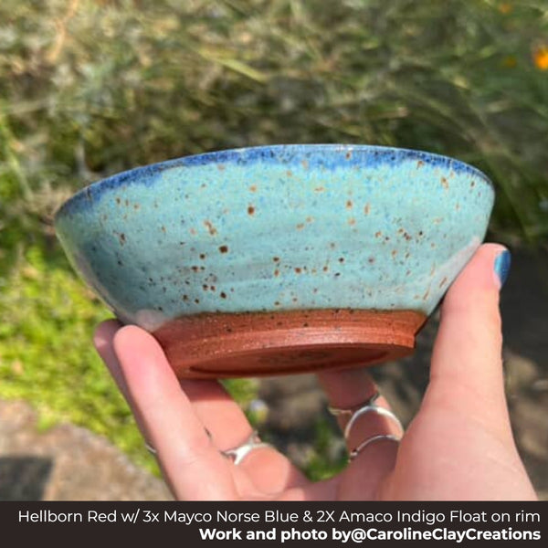 SP666 Hellborn Red Speckled Stoneware