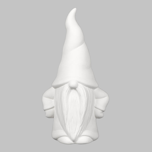 Hipster Gnome - 3.75L x 5W x 9H - Earthenware