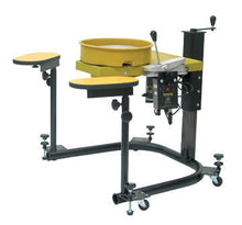 Brent Model 16 Wheelchair Accessible Pottery Wheel - 1/3 HP Ring Cone Drive Wheel with Spash Pan - 110V