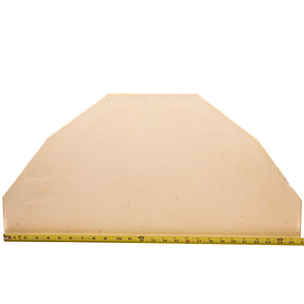 26 In x 5/8 in - Half Kiln Shelf for 28 Inch Inside Diameter Electric Kilns