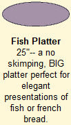 Plaster Mold – Fish Platter