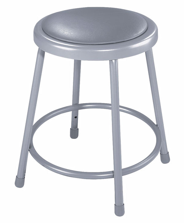 Potter's Wheel Stool - Vinyl Padded, Heavy Duty Steel 18