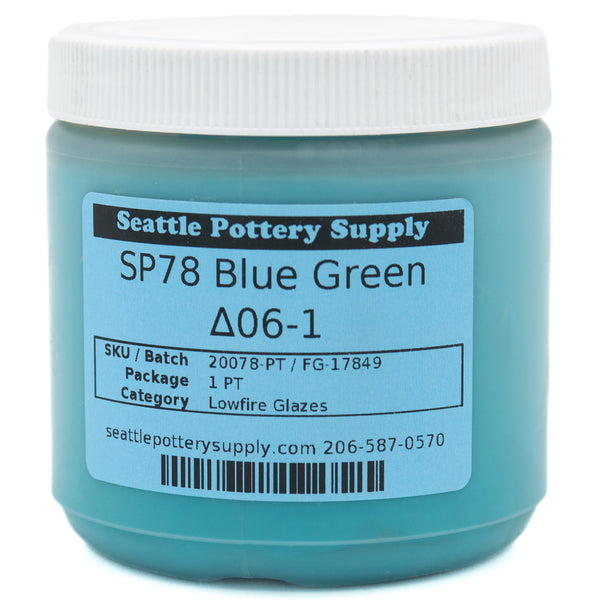 SP78 - Blue-Green Low-Fire Glaze