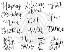 Graceful Script-Designer Silkscreen