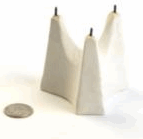 #10H - 3 Point Tall Stilts - F Series - Pt. To Pt. 2-1/8 in - Ht 3 in - Each