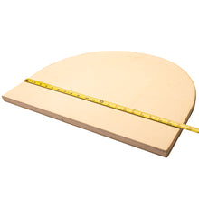 Kiln Model 25 Oval half shelf 5/8 in