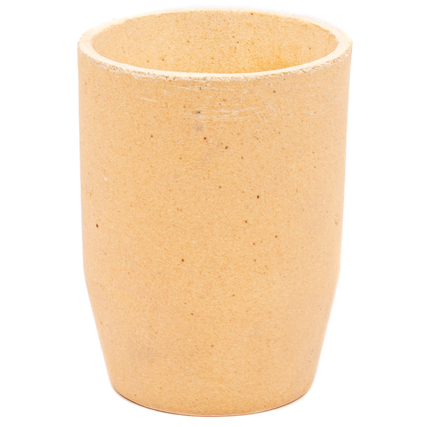 Mullite Crucible - 6 in x 4-1/2 in Size - Each